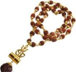 Allure Fancy Rudraksha Mala With Pendant