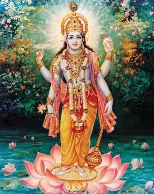 Lord-Vishnu-with-Sudarshana-Chakra Maha Sudarshan Puja - Image 1