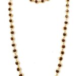 Unique Gold Plated Rudraksha Mala