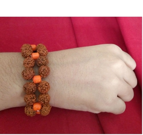 6141b5c3-cca6-4734-8709-d7f317c7a035 Exquisite Graceful Rudraksha Bracelet - Image 1