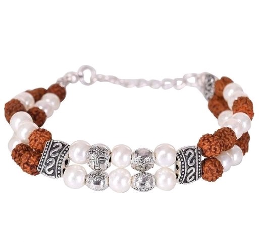 c1 Men's Elegant Rudraksha Bracelets - Image 1