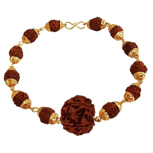 n1 Rudraksha Men's Bracelets - Image 1