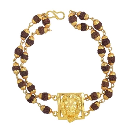 v2 Rudraksha Men's Bracelets - Image 1
