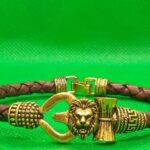 Lion Leather Bracelet