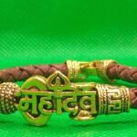 Mahadev Imitation Leather Bracelet