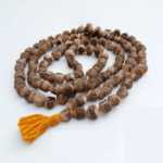 108 Beads Original Tulsi Japa Mala 10mm Tulsi Raw Cut Beads