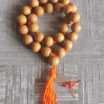 Original Sandalwood Japa Mala 12 mm – 27 + 1 (Guru) Beads