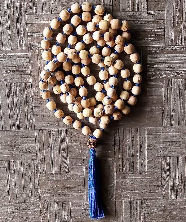 Untitled-10 Disclaimer : Product’s color may slightly vary due to photographic lighting sources or your monitor settings. Precaution : This Tulsi bead is brittle, handle with care Instruction : If you put Tulsi Beads in water the color may change. Note : Descriptions for products are taken from scriptures and oral tradition108 Beads Pure Tulsi Japa Mala