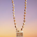 Shree Radha Bhaktmal Pendant in Tulsi Mala Material Tulsi Mala Length 20 Inches Deity Name Shri Radha Bead Shape Spherical Carving Name Radha Neck Round 1 Round Bead Size 10 Mm